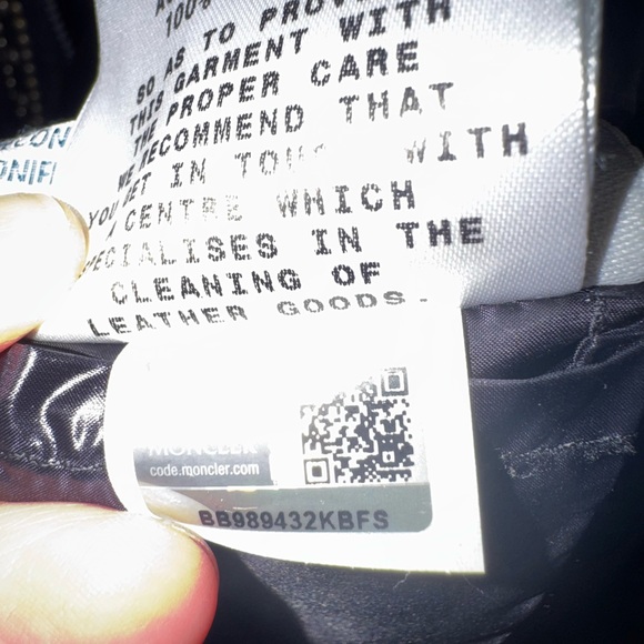 Moncler Black Studded Women's Puffer Jacket - Picture 9 of 10